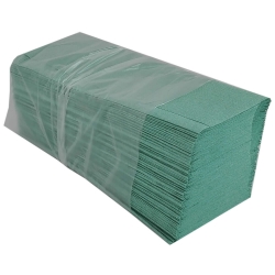 Ręczniki papierowe składane ZZ 4000szt. zielone HS500